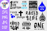 Baptism Shirt SVG Bundle - Baptism SVG - Religious SVG